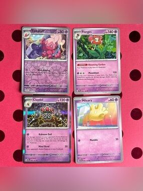 Pokémon Psychic 4-Card Bundle
